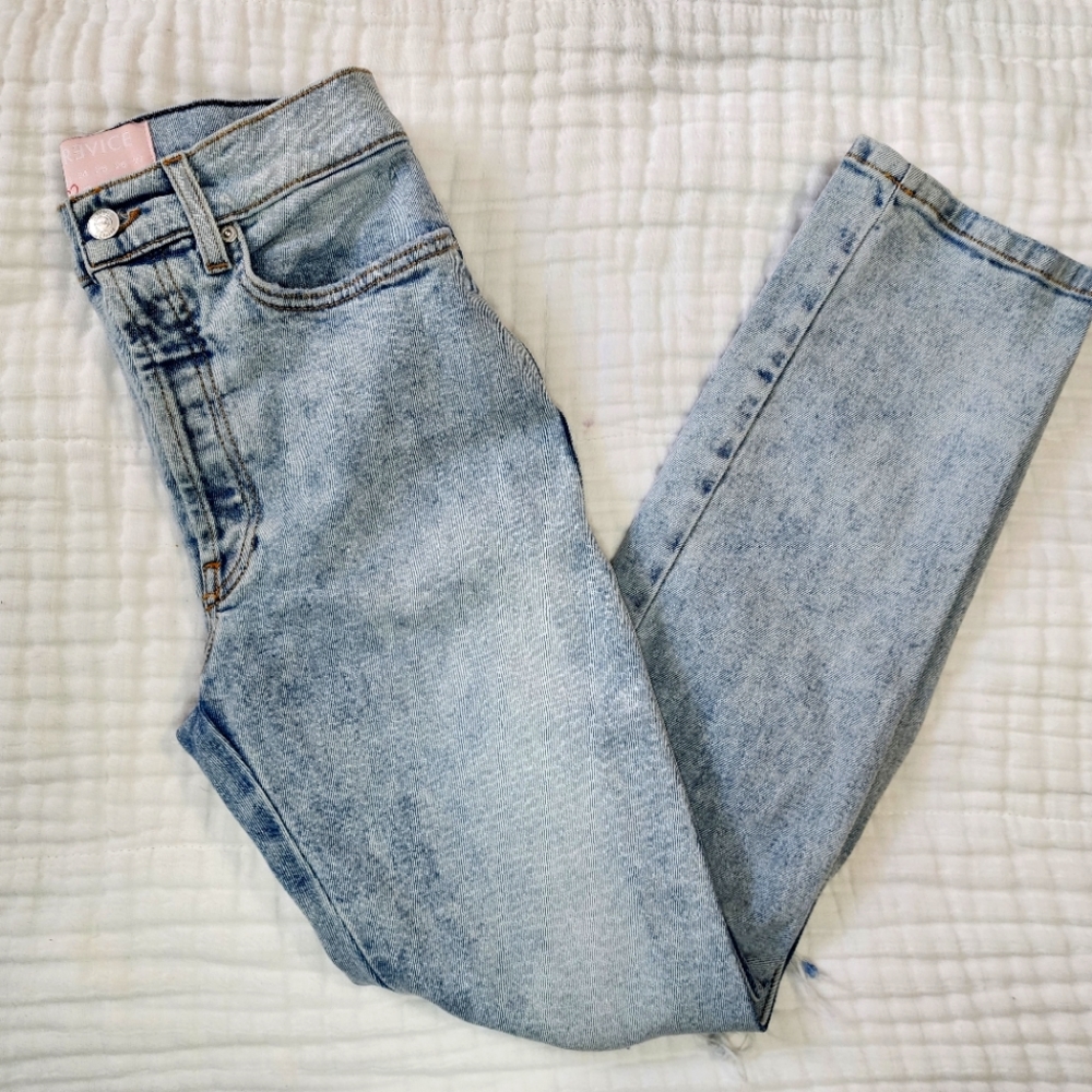 Revice Denim Distressed Skinny Jean 28